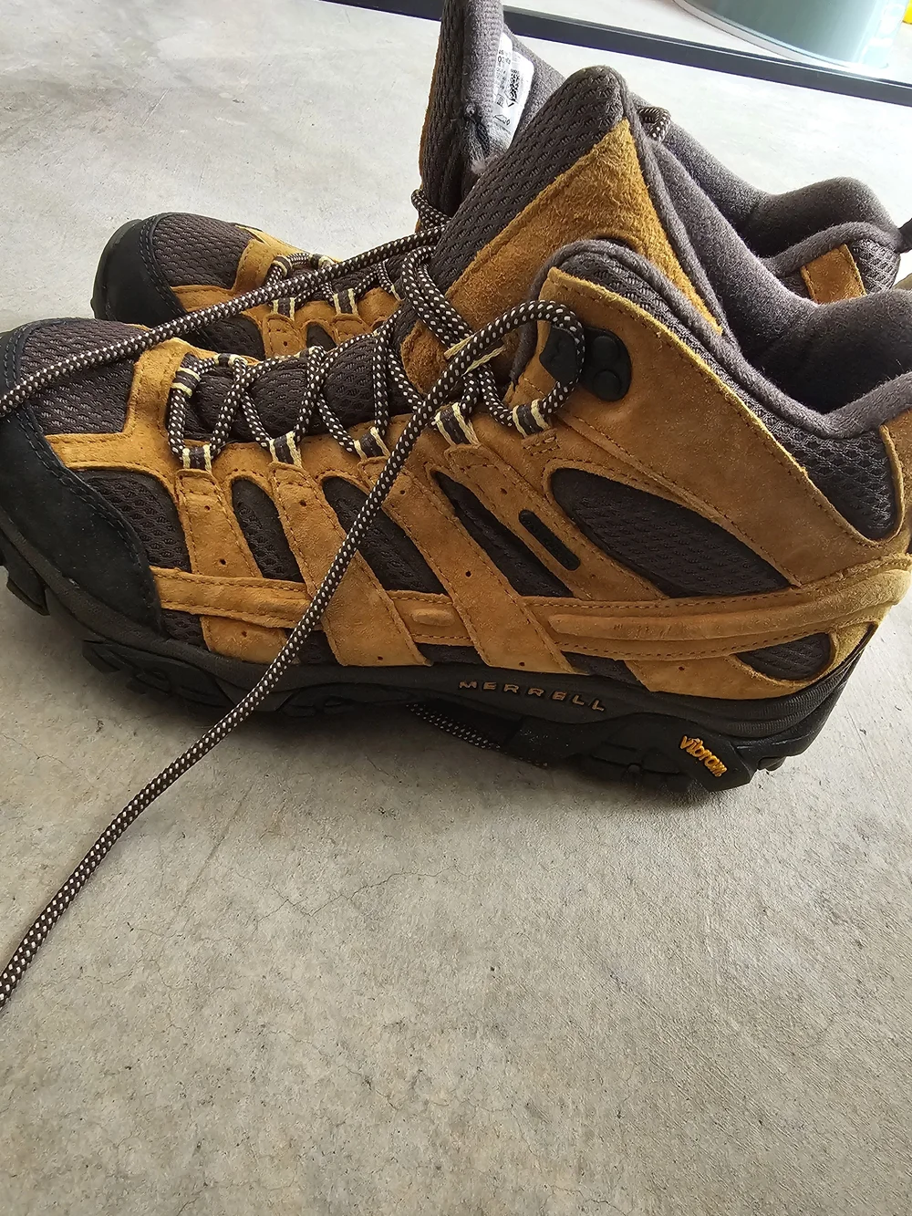 Merrell Men's Shoes - Brown and Yellow